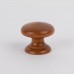 Knob style D 38mm iroko lacquered wooden knob